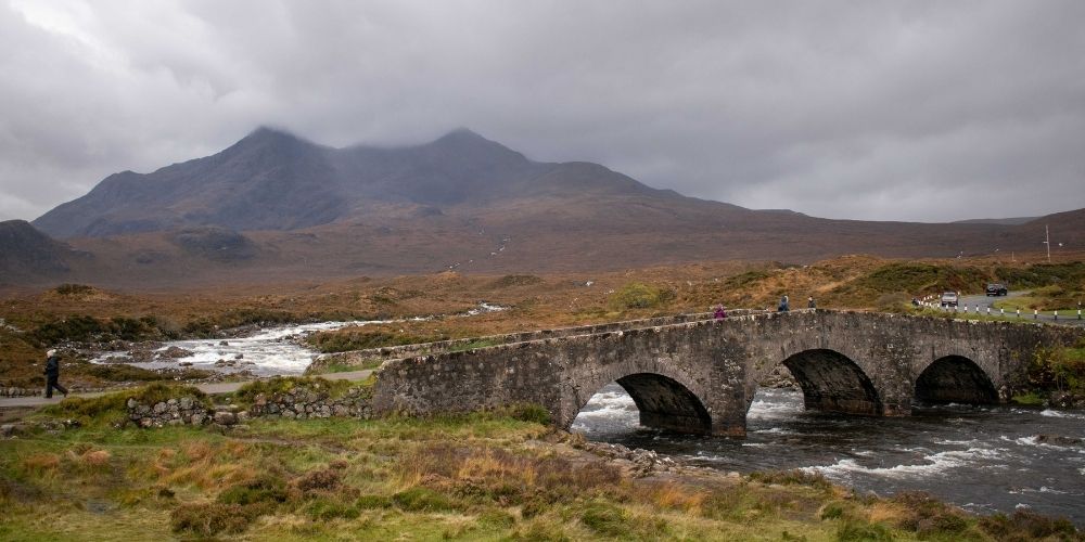 Sligachan Bridge View of Cuillins - 3 Day Loch Ness & Skye