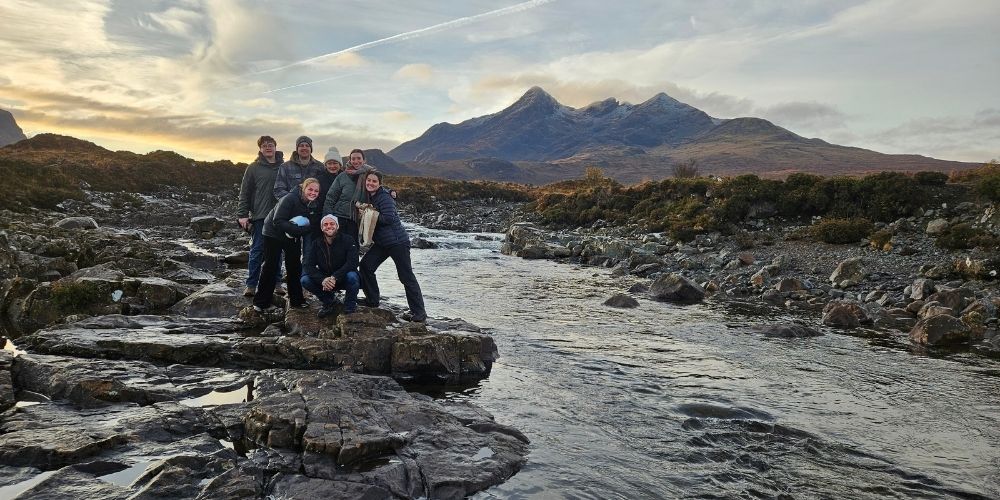 Sligachan view of Cuillins - 3 Day Isle of Skye Tour - Macbackpackers