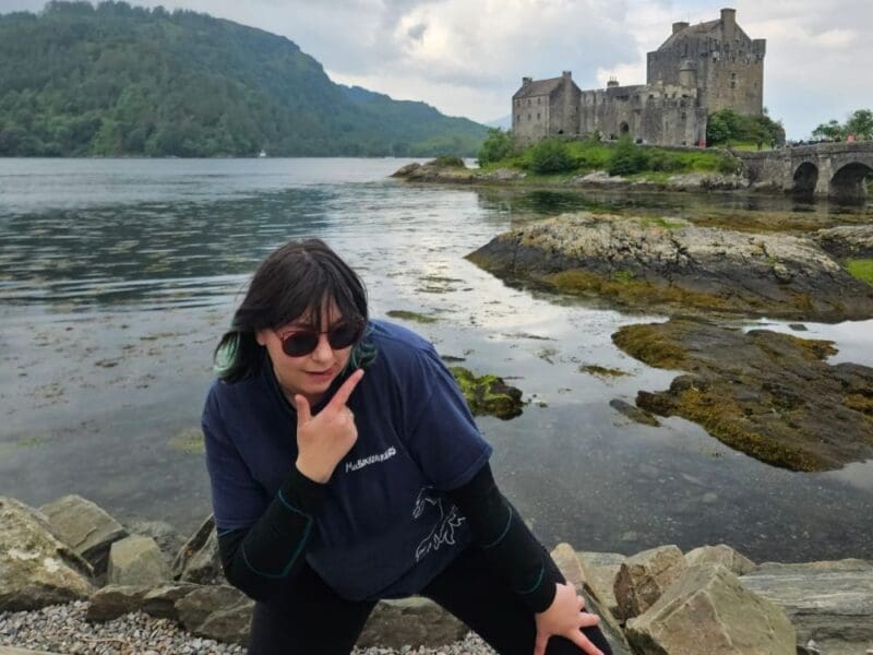 Branka - MacBackpackers team, scottish tour guide