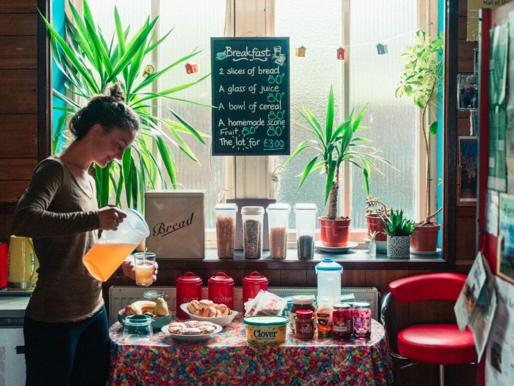 Oban Backpackers Breakfast