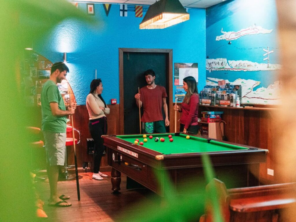 Oban Backpackers Pool Table