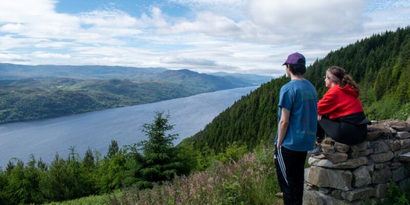 Loch Ness view from near Lochside Hostel