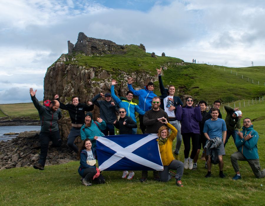 MacBackpackers Group - Duntulm Castle, Isle of Skye