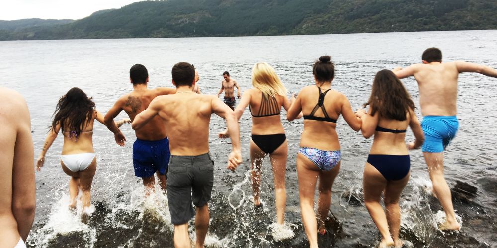 Swimming In Loch Ness