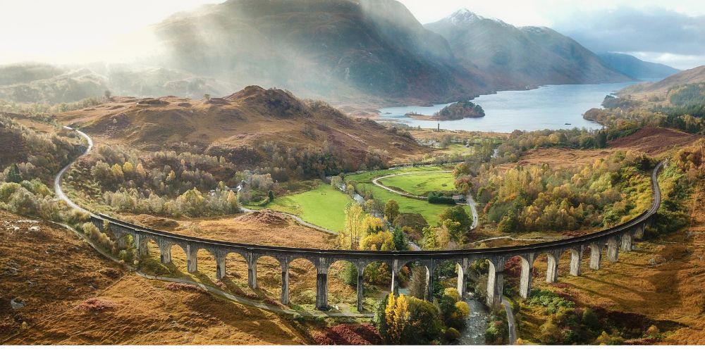 Glenfinnan Viaduct by Rolling Sloane Photography (Hogwarts Express Viaduct)