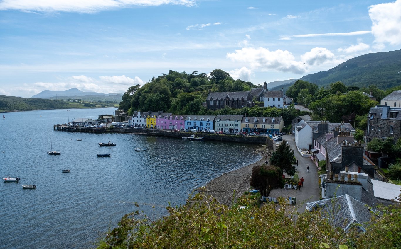 Portree Harbour - Easter Tour - Isle of Skye