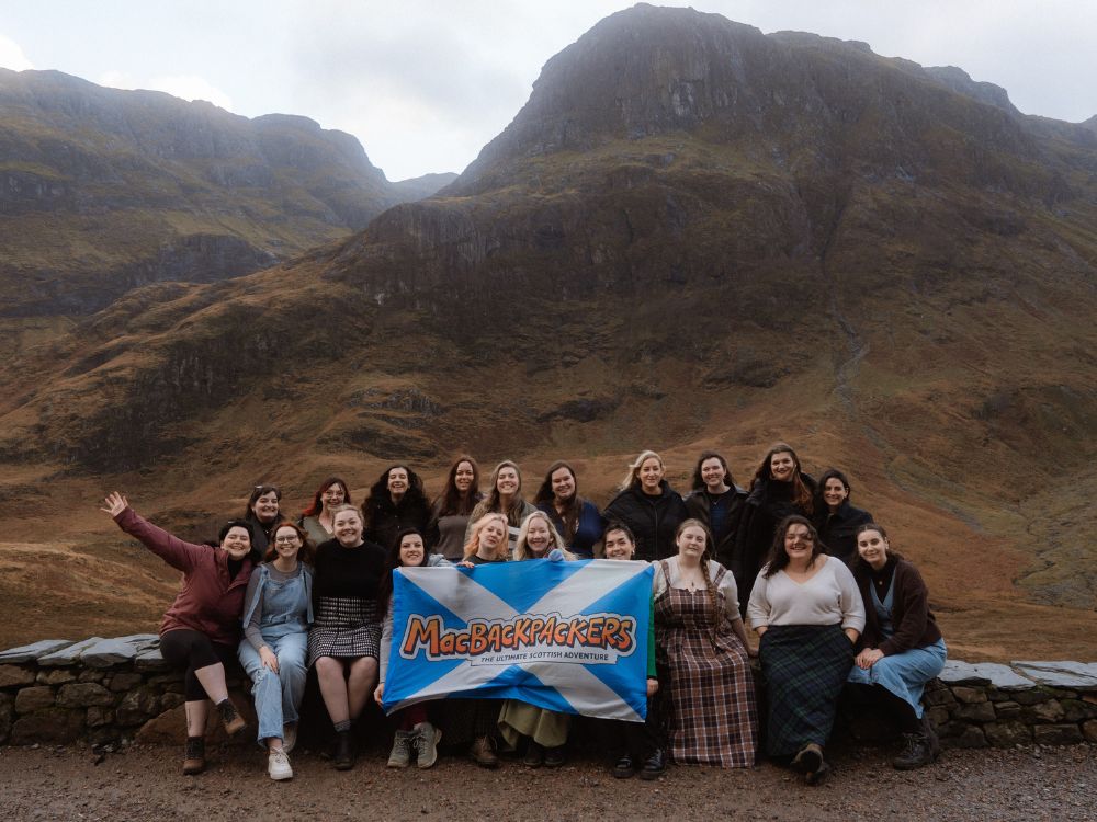 Main Character Club group at Glencoe (Copywrite Main Character Club)