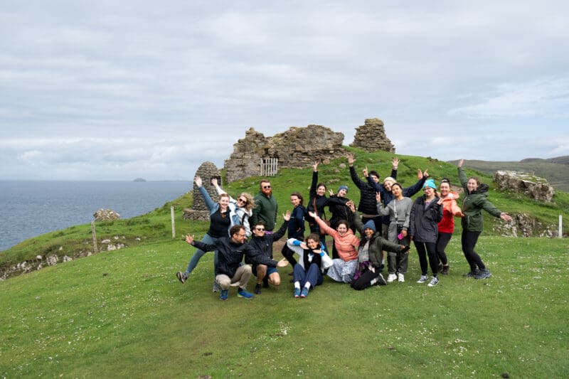 Scottish Highlands, Scotland Tours, Scottish Castle, Young travellers, backpacking Scotland